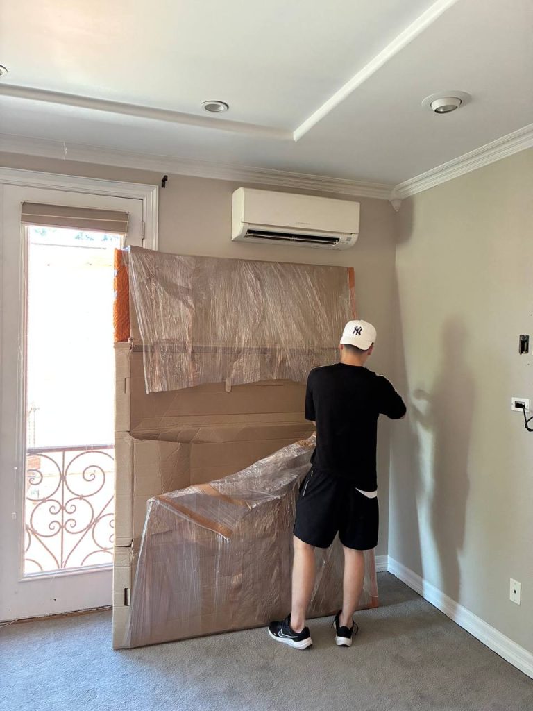 PackPalTeam team providing full-service cross country moving for a family relocating from Colorado to California.