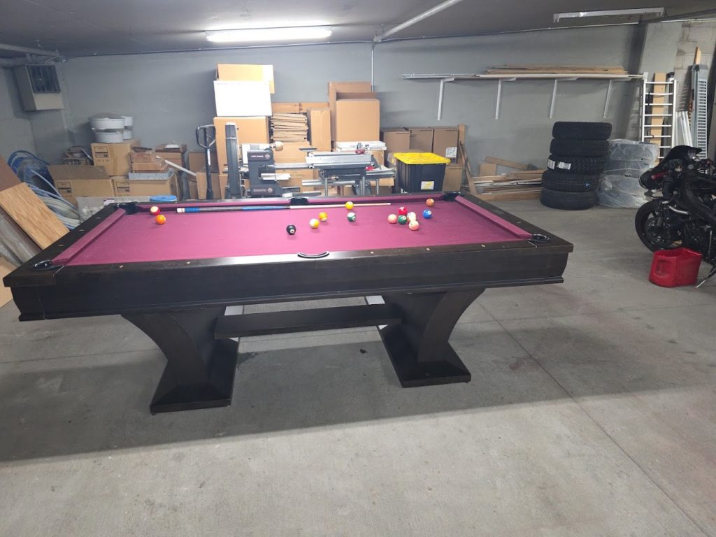 Professional pool table relocation and reassembly service in Aurora by PackPalTeam